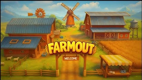 Farmout - Farming Sim Gameplay walkthrough Part 1 (iOS, Android)👍🏻🔥