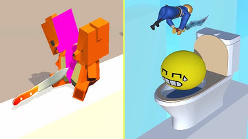 Slice Master vs Almost Cut - Very Satisfying And Relaxing ASMR Slicing Game