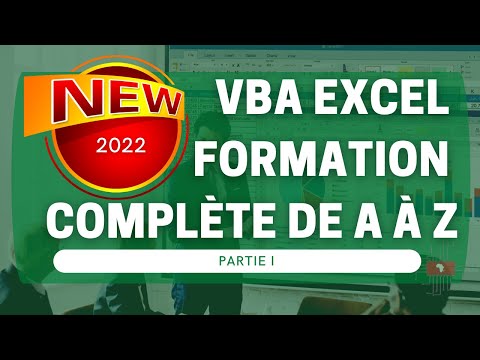 VBA Excel formation complète de A à Z Partie 1