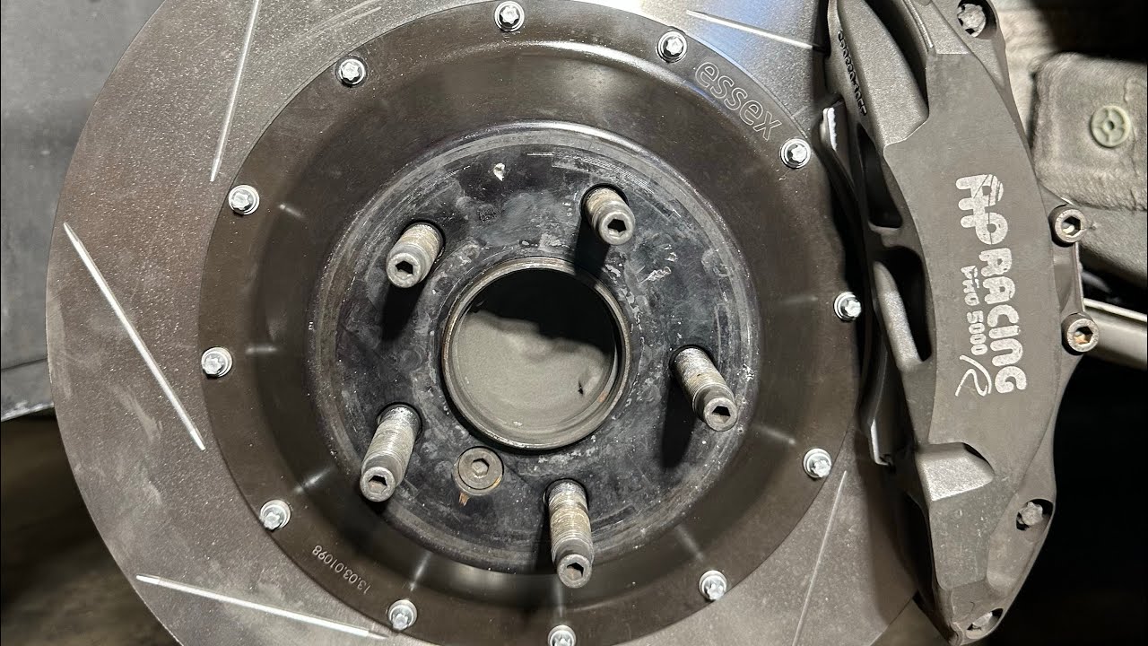 AP RACING CP9660 DISC ROTOR & PAD REPLACEMENT - YouTube