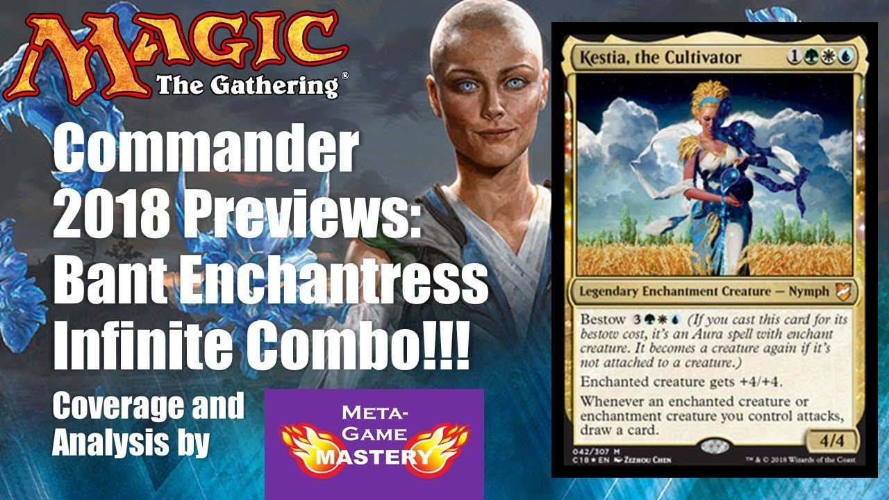 Commander 2018 Previews: Bant Enchantress Infinite Combo!!!