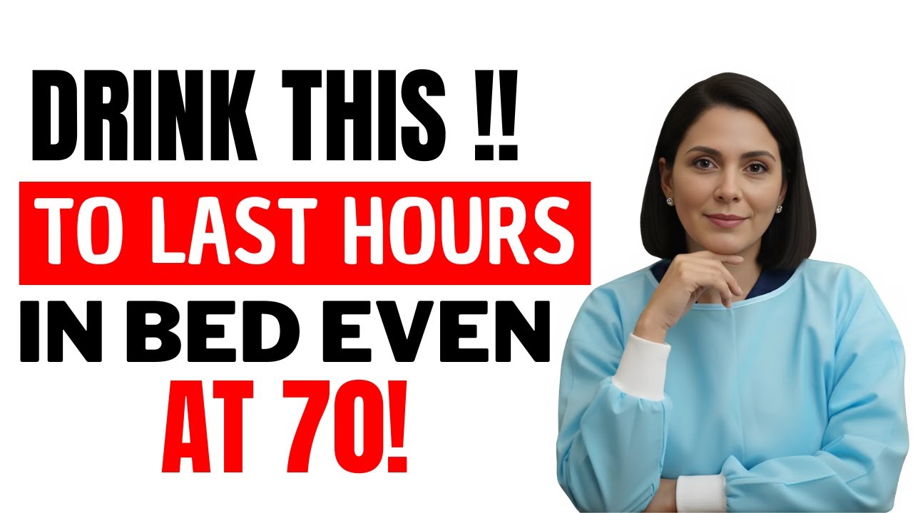 Men Over 50: One Natural Drink That Helps You Last Longer in Bed - YouTube
