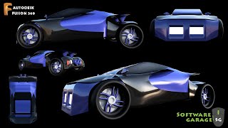 CAR Design in Fusion 360 | Tutorial on Sculpting | Pace-run 3 | Software Garage