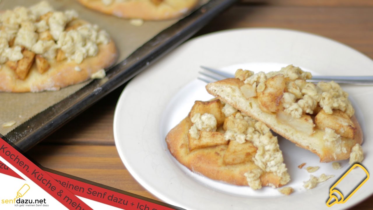 Apfel Streusel Taler - Rezept - Schnelles Apfel Gebäck, auch gut als ...