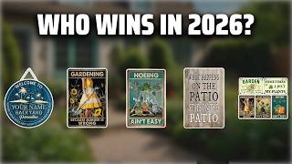 The Top 5 Best Backyard Sign in 2026 - Must Watch Before Buying!