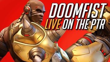 Doomfist LIVE on PTR | Gameplay, Abilities & First Look | Overwatch