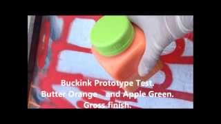 Buckink reveal. Prototype Test by Graff bucks.
