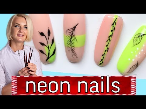Neon light green