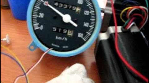 STM8S tachometer with RC servo (2)