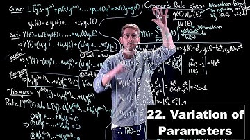 Variation of Parameters Revisited - Ordinary Differential Equations | Lecture 22
