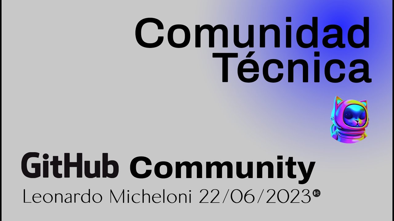 GitHub Copilot - GitHub Community (España) - YouTube