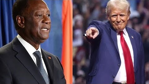 🛑🛑Donald Trump demande à Ouattara de quitter le pourvoir et dire non à Zelensky, L