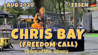 Chris Bay (Freedom Call) - Union of the Strong - Essen, Germany - August 27, 2020 Acoustic LIVE