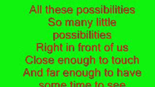 Video thumbnail of "Possibilities  Freddie Storma lyrics"