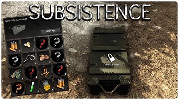 THIS WAS THE LUCKIEST LOCKED CRATE | Subsistence Gameplay | S7 101