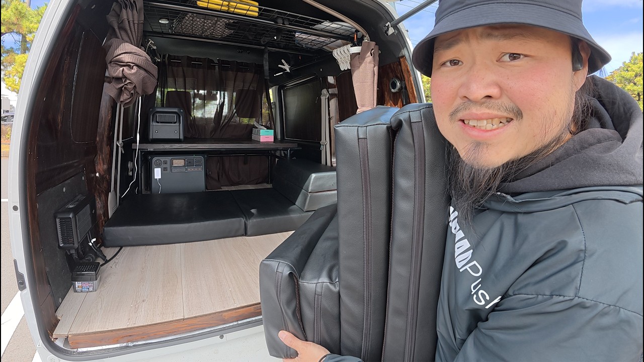 I had to get rid of my van bed