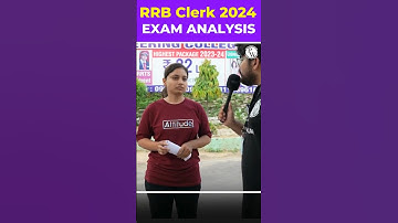 IBPS RRB CLERK EXAM 2024 Student Review🙄#ytshorts #rrbclerkexamanalysis #bankingwallah