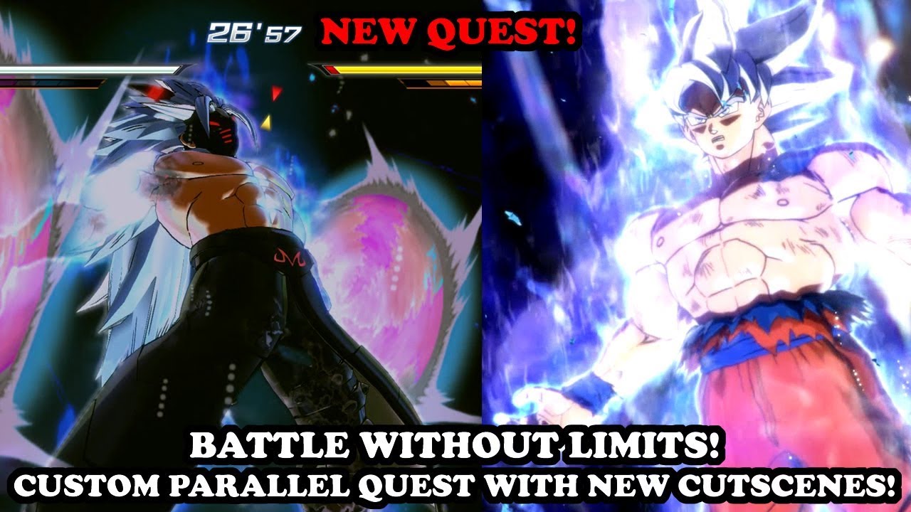 NEW CUSTOM PARALLEL QUEST WITH NEW CUTSCENES VS STRONGEST CaC Buuzer ...
