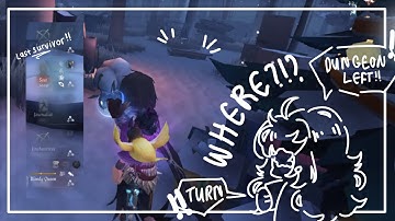 Clutch dungeon escape! || rank #1 (Identity V)