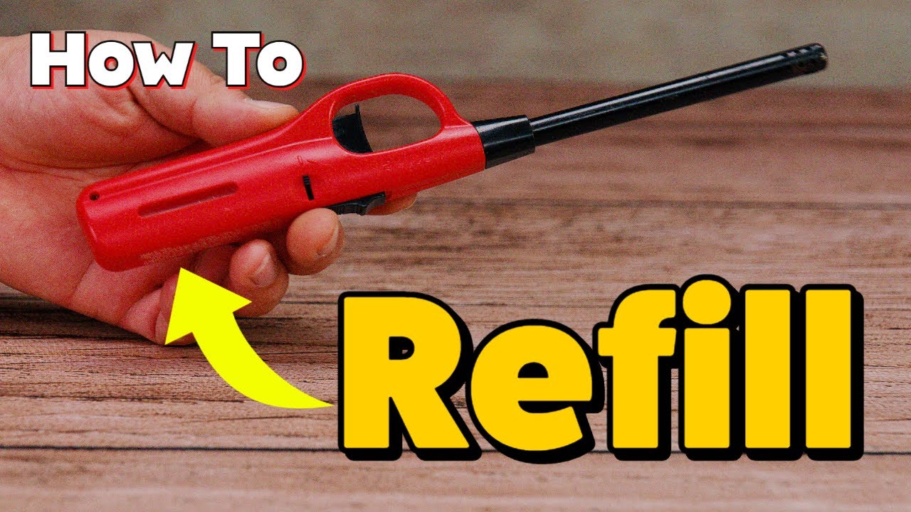 How To Refill Utility BBQ Grill Simple - YouTube