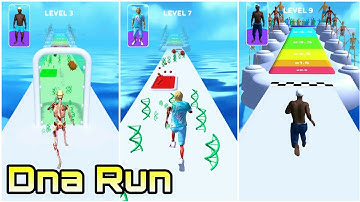 DNA Run 3D - All Levels Gameplay Android,ios (Levels 1-20)