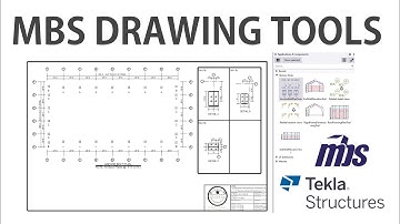 Keyack Tech - MBS Tekla Anchor Bolt Plan