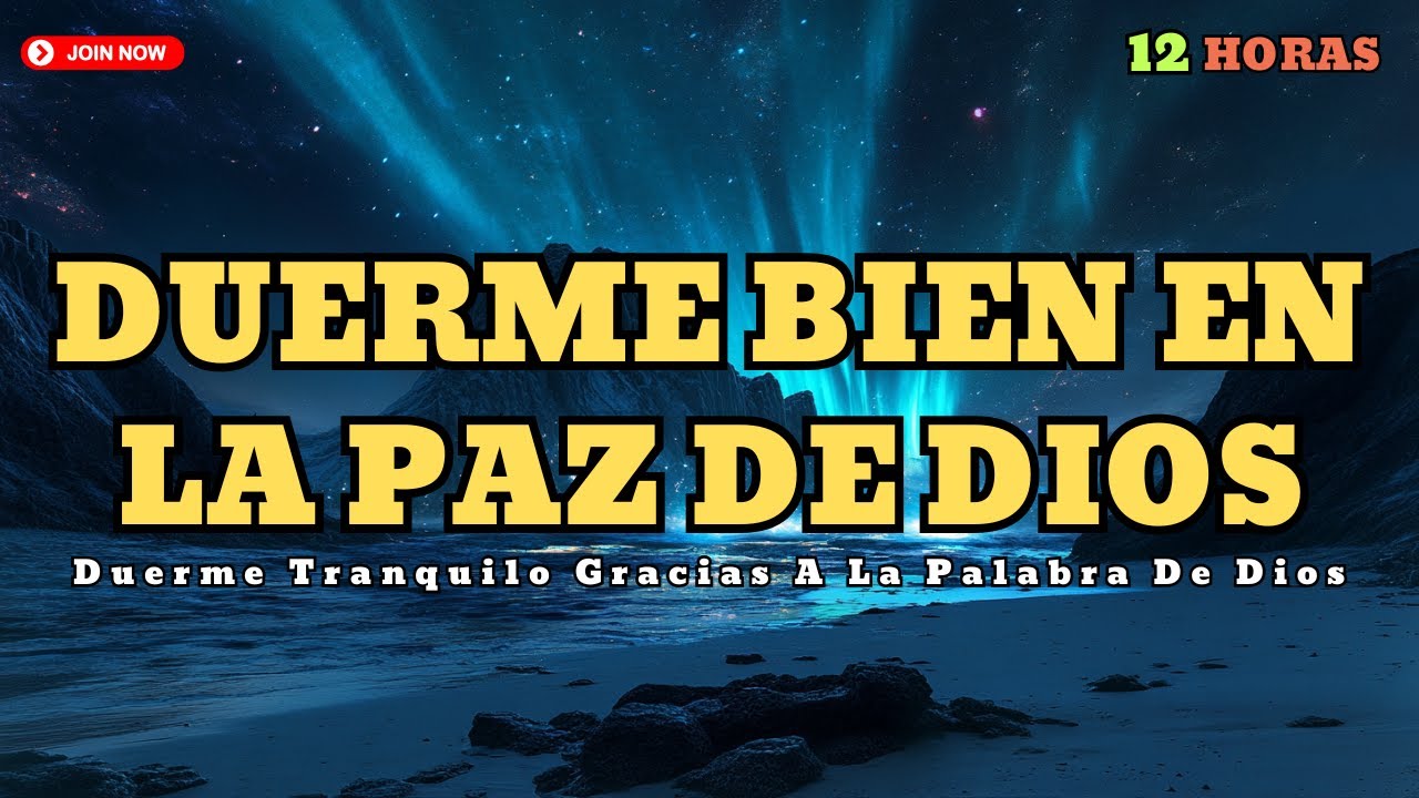 Duerme Tranquilo con la Palabra de Dios y Frecuencia 528 Hz - Palabra ...