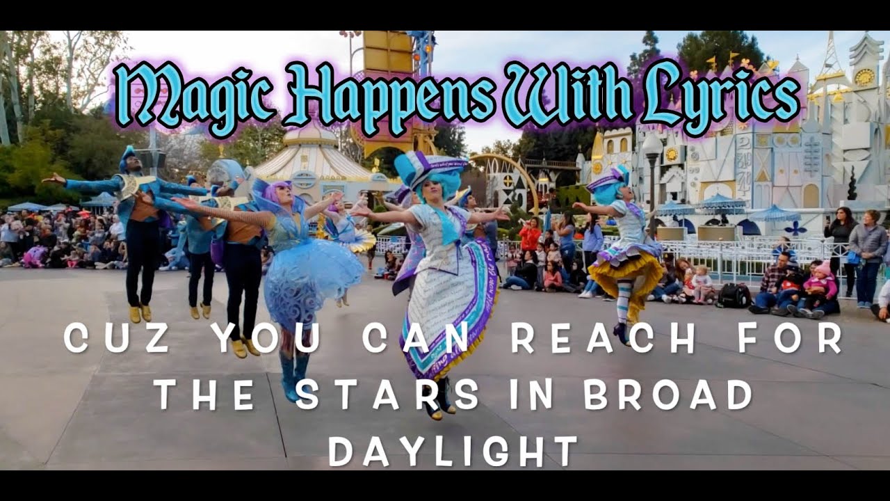 Magic Happens Parade LYRICS (Lyric Video)
