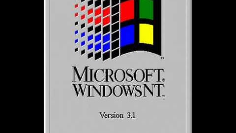 Windows NT 3.1 Parody