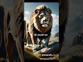 An old Lion and A Clever Fox #viralstory #trendingshorts