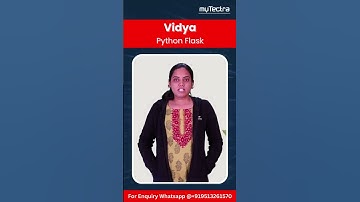 myTectra Reviews | Python Flask Course Review | Python #mytectra #python #pythonflask #techtraining