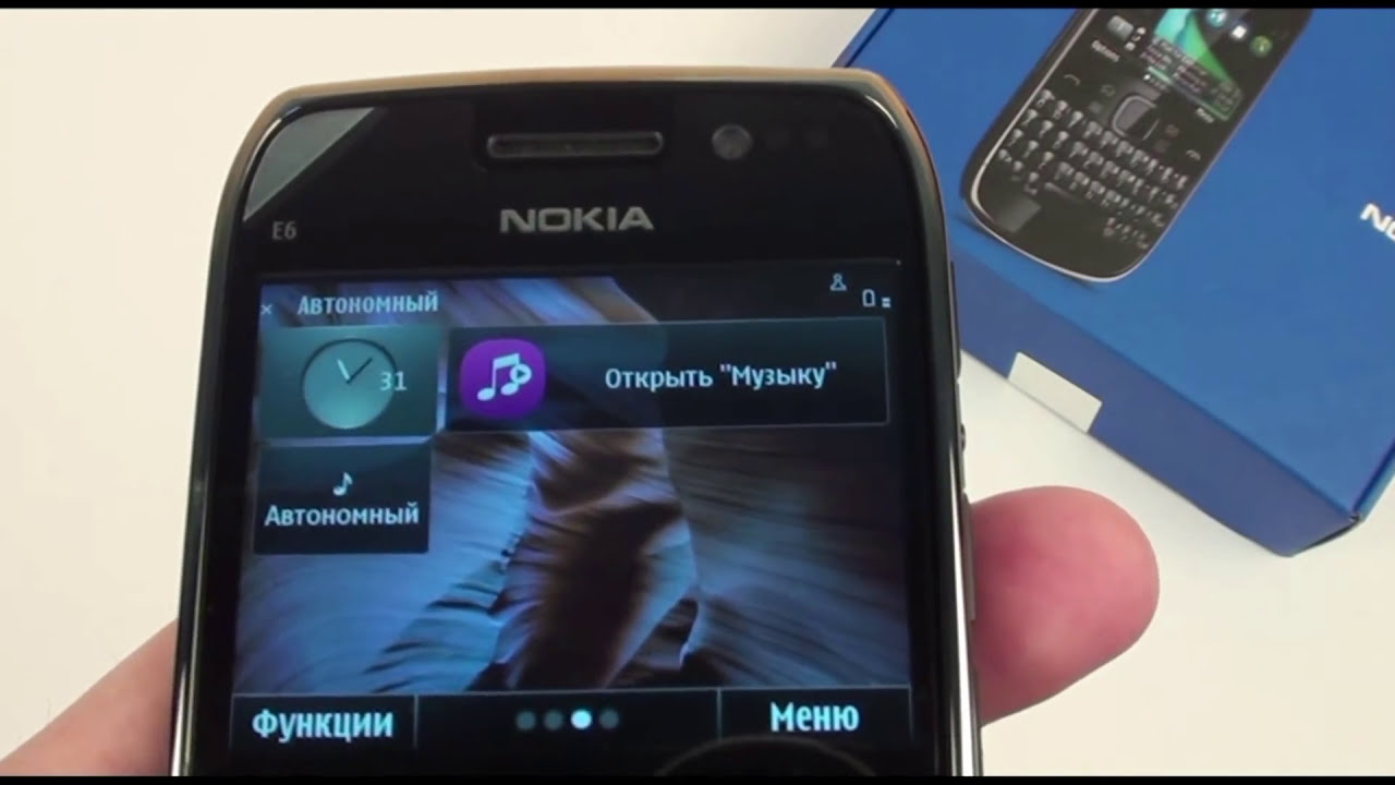 Обзор Nokia E6 - видео обзор Нокия Е6 от фотки
