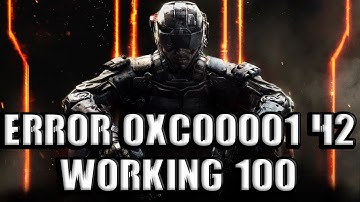 Call Of Duty Black Ops III | Fix (0xc00001 42) | In PC | 100% Working | By Games Info
