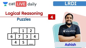 CAT: Puzzles - L4 | Logical Reasoning | Unacademy CAT | Ashish Kumar