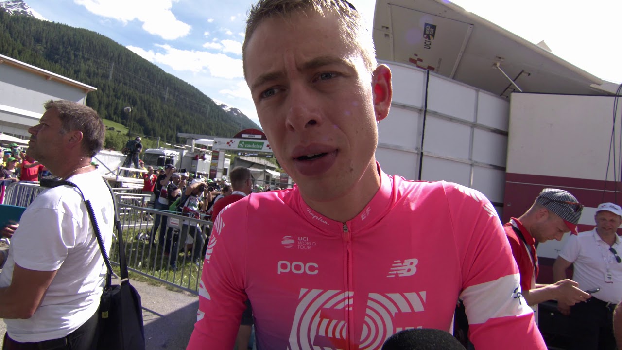 Hugh Carthy - Post-race interview - Stage 9 - Tour de Suisse 2019