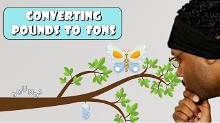 Unit Conversions Between Pounds And Tons ~ 5th Grade Tutor Me Sempai Wealth