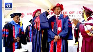 Nij Holds Special Convocation Honours Customs Cg With Fellowship Award