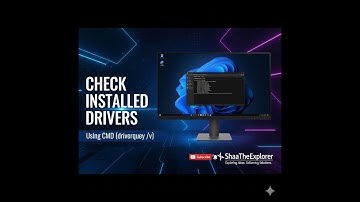 Check Installed Drivers and Status in Windows | CMD driverquery /v Explained