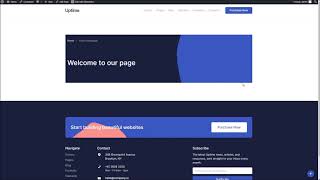 Uptime WordPress Theme - Building Pages with Elementor Page Builder