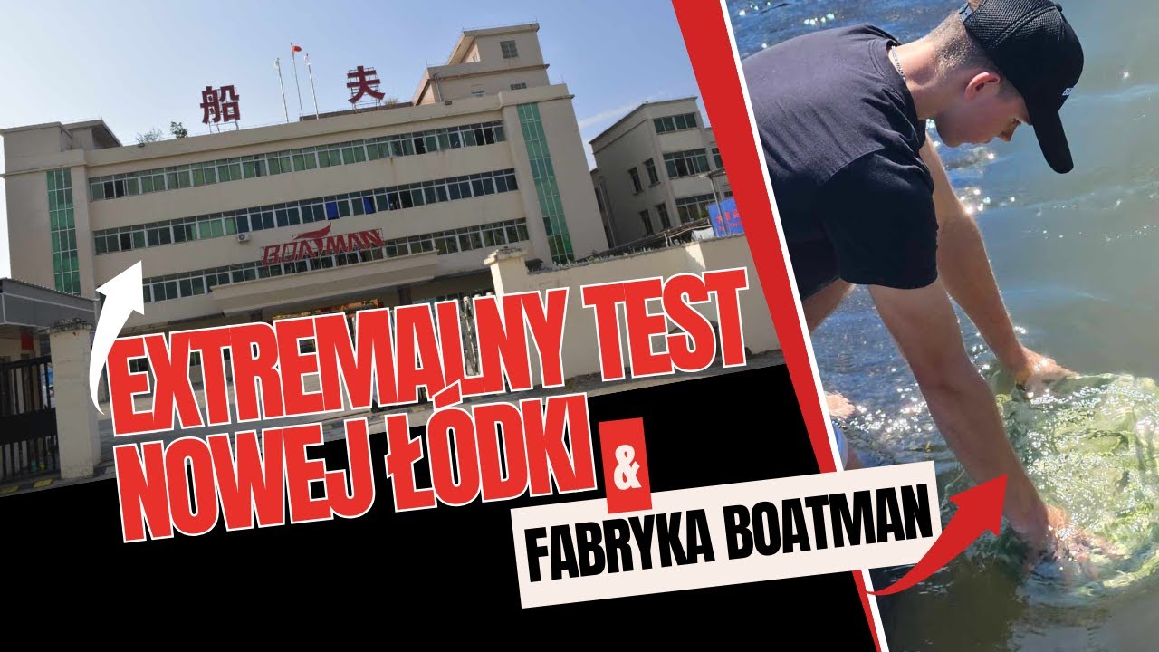 Fabryka łódek zanętowych Boatman, Pierwsze testy łódki Boatman Vulcan