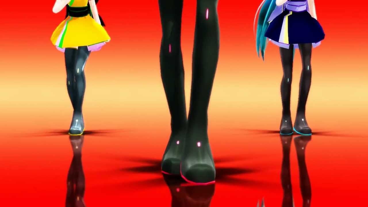【MMD】 Lat式和ゴストリオで FREELY TOMORROW 【重音テトカバ－】
