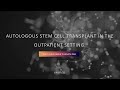 Outpatient autologous stem cell transplantation for myeloma