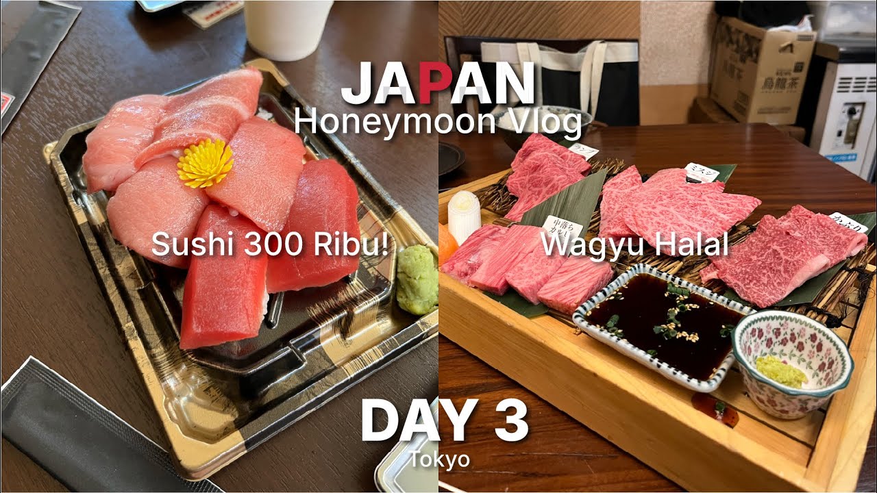Honeymoon ke Jepang (Day 3): Explore Kuliner Tokyo!