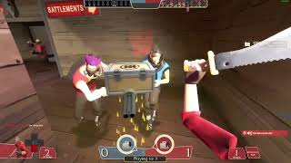 adventures of the rat king | team fortress 2 | capture the flag on 2fort (w/commentary)