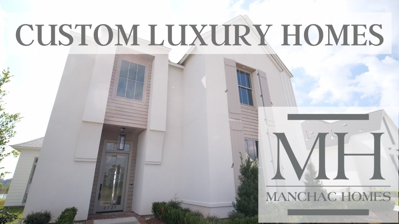 Custom Luxury Homes in Baton Rouge Manchac Homes YouTube