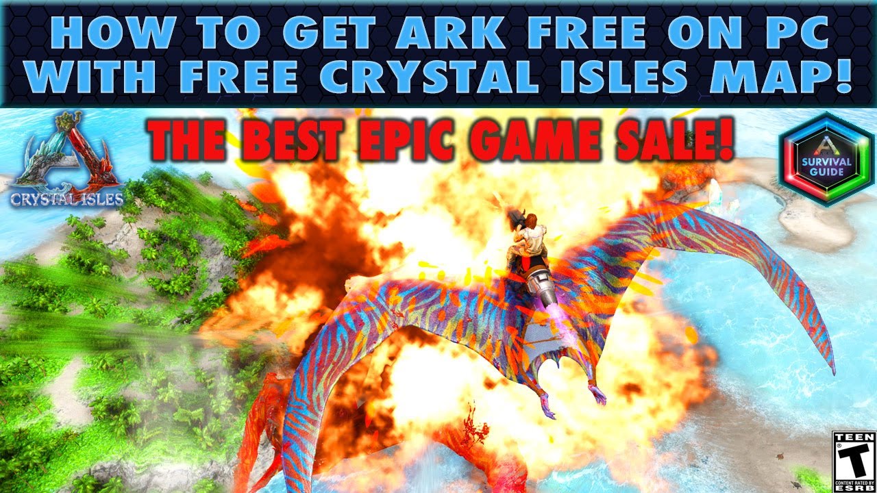 How to Get Ark and Crystal Isles FREE! The INSANE Ark Epic Game Sale ...