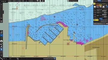 Capture 4   JRC ECDIS JAN 9201 7201 Video Training   Chart Menu   Manual Update, Port List, ENC Upda