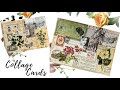 How to make a COLLAGE Card using Taperlogy stationary | recycling a cereal box