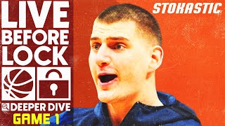 NBA DFS Deeper Dive \& Live Before Lock (Thursday 6\/1\/23) | DraftKings \& FanDuel NBA Lineups