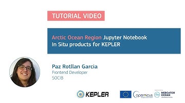 Jupyter Tutorial – Arctic Ocean- In Situ data available for KEPLER community